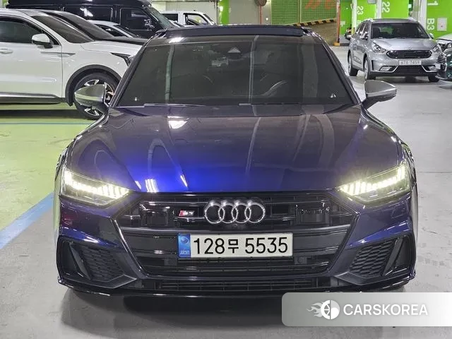 Audi S7 (4K) 2020 Синий из Кореи