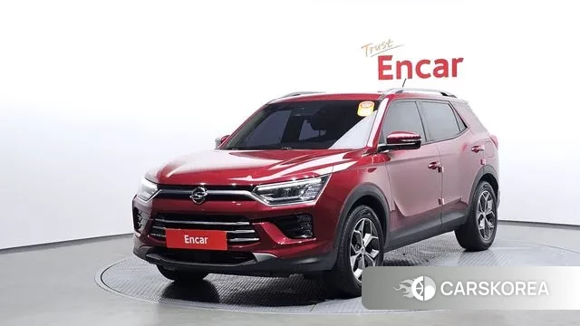 Ssangyong Beautiful Korando 2020 Красный из Кореи