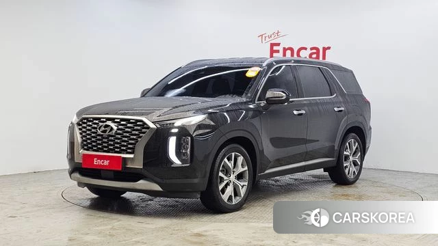 Hyundai Palisade 2022 Черный из Кореи