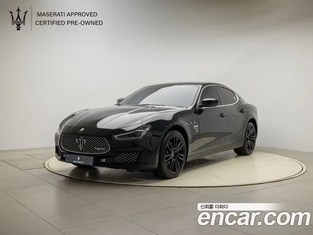 Maserati Ghibli 2022 Черный из Кореи