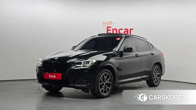 BMW X4 (G02) 2023 Черный из Кореи