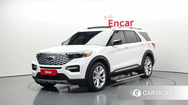 Ford Explorer 6th Generation 2022 Белый из Кореи