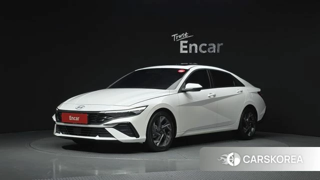 Hyundai The New Avante (CN7) 2023 Белый из Кореи
