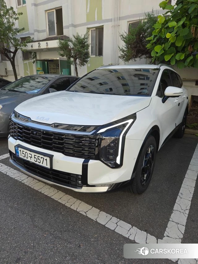 Kia The New Sportage 5th Generation Hybrid 2025 Белый из Кореи