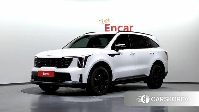 Kia The New Sorento 4th Generation 2023 Белый из Кореи
