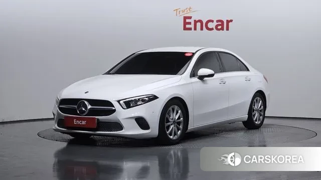 Mercedes-Benz A-Class W177 2020 Белый из Кореи