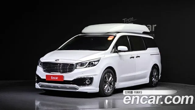 Kia All New Carnival 2018 Белый из Кореи