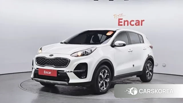 Kia Sportage The Bold 2021 Белый из Кореи