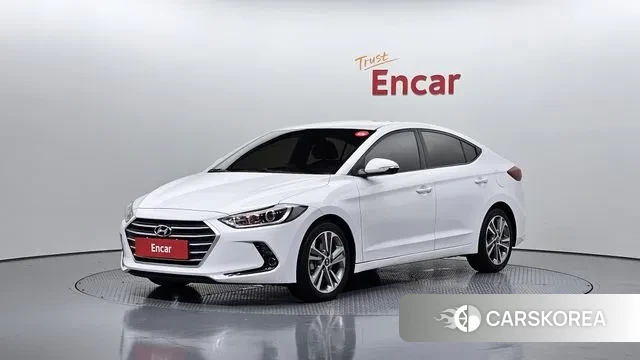 Hyundai Avante AD 2018 Белый из Кореи