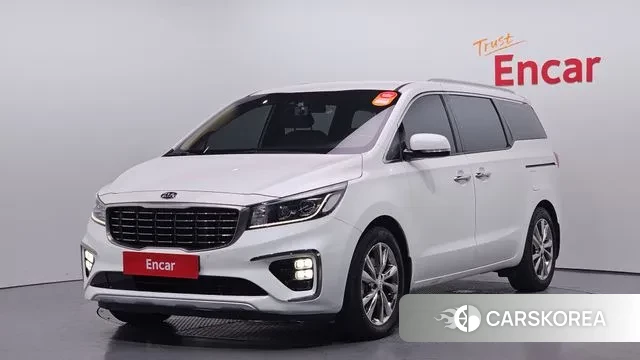Kia The New Carnival 2019 Белый из Кореи