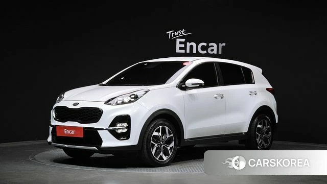 Kia Sportage The Bold 2021 Белый из Кореи