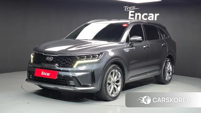 Kia Sorento 4th Generation 2021 Серый из Кореи