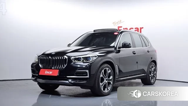 BMW X5 (G05) 2021 Черный из Кореи