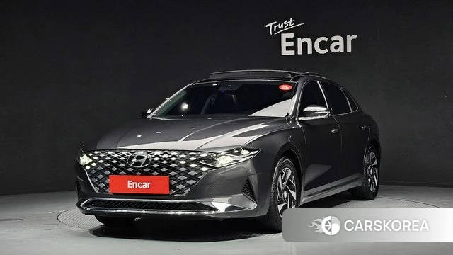 Hyundai The New Grandeur IG Hybrid 2021 Серый из Кореи