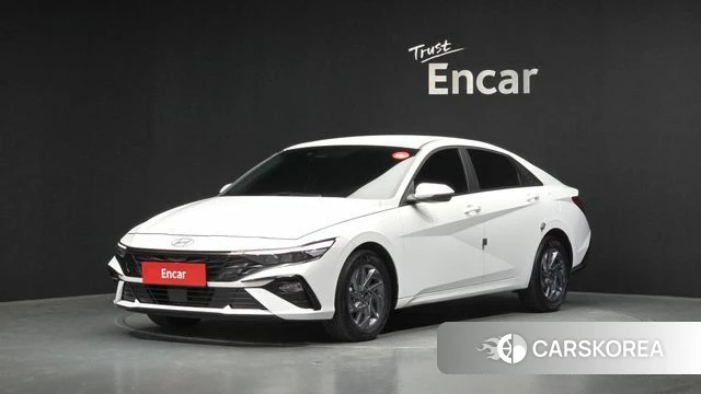 Hyundai The New Avante (CN7) 2024 Белый из Кореи