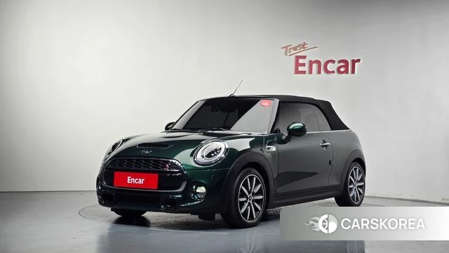 Mini Cooper S Convertible 2018 Зеленый из Кореи