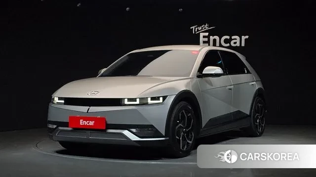 Hyundai Ionic 5 2022 Серебристо-серый из Кореи