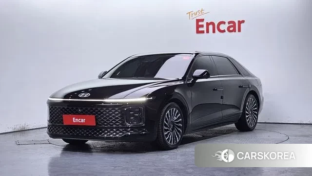 Hyundai Grandeur (GN7) 2022 Черный из Кореи