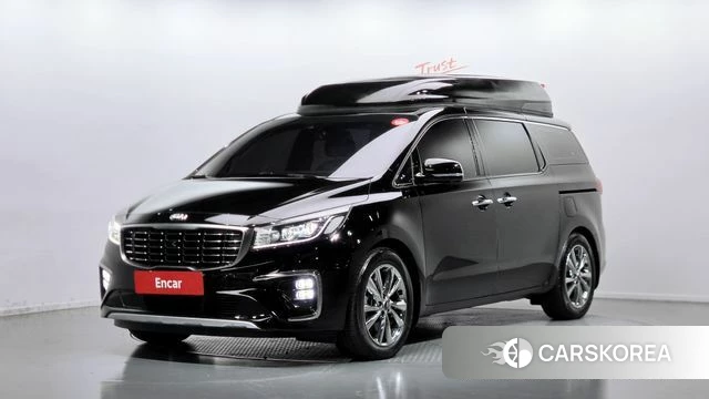 Kia The New Carnival 2018 Черный из Кореи