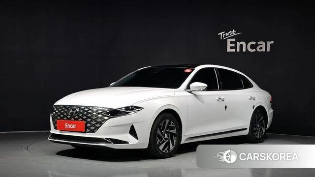Hyundai The New Grandeur IG Hybrid 2022 Белый из Кореи
