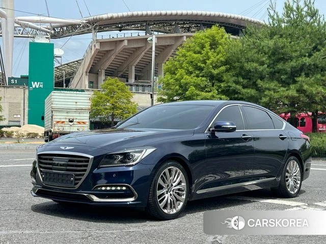 Genesis G80 2018 Синий из Кореи
