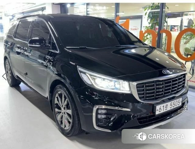 Kia The New Carnival 2018 Черный из Кореи