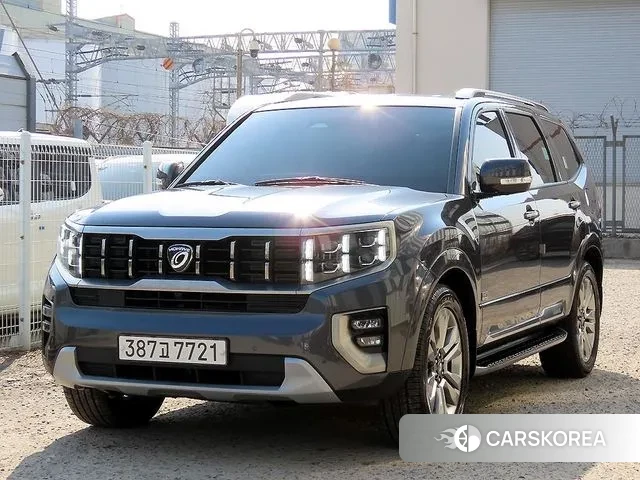 Kia Mohave Master 2021 Серый из Кореи