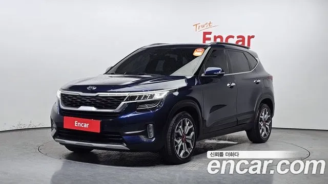 Kia Seltos 2019 Синий из Кореи