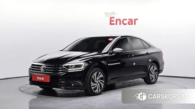 Volkswagen 7th Generation of Jetta 2021 Черный из Кореи