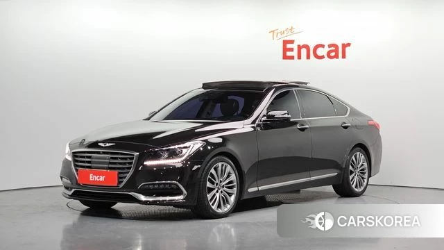 Genesis G80 2018 Черный из Кореи