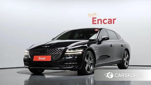 Genesis G80 (RG3) 2023 Черный из Кореи