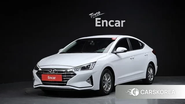 Hyundai The New Avante AD 2019 Белый из Кореи