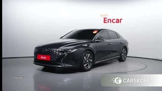 Hyundai The New Grandeur IG Hybrid 2020 Черный из Кореи