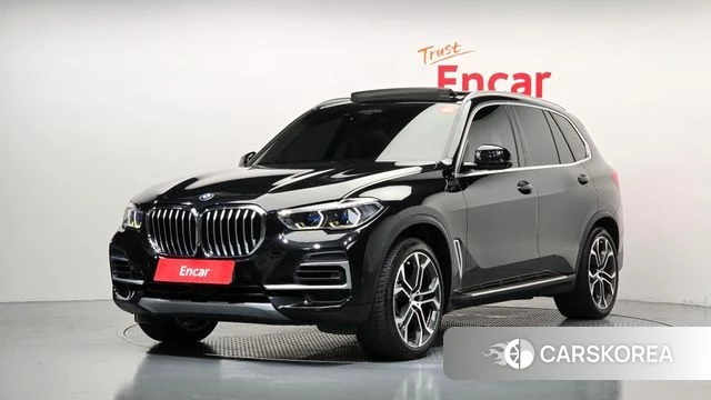 BMW X5 (G05) 2021 Черный из Кореи
