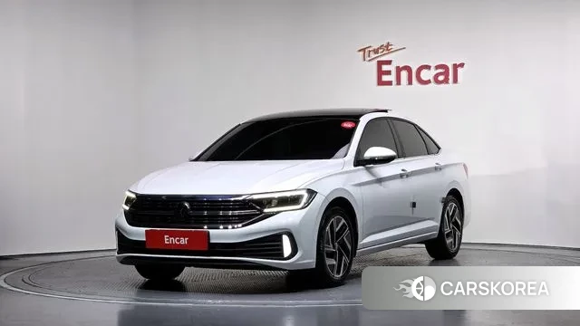 Volkswagen 7th Generation of Jetta 2022 Белый из Кореи