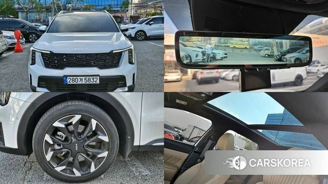 Kia The New Sorento 4th Generation 2025 Белый из Кореи