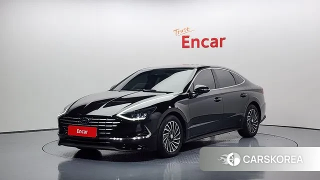 Hyundai Sonata Hybrid (DN8) 2021 Черный из Кореи