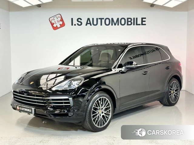 Porsche Cayenne (PO536) 2020 Синий из Кореи