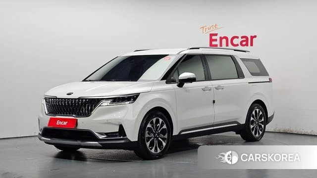 Kia Carnival 4th generation 2021 Белый из Кореи