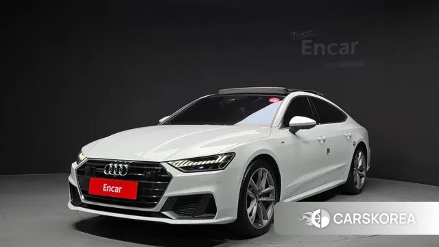 Audi A7 (4K) 2020 Белый из Кореи