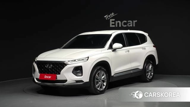 Hyundai Santa Fe TM 2020 Белый из Кореи