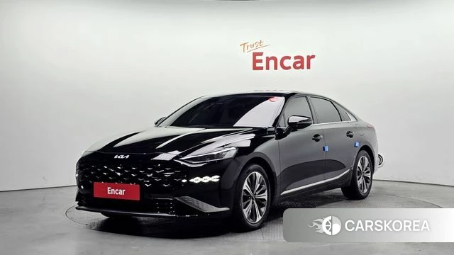 Kia K8 Hybrid 2022 Черный из Кореи