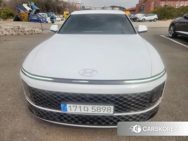 Hyundai The New Grandeur IG Hybrid 2023 Белый из Кореи