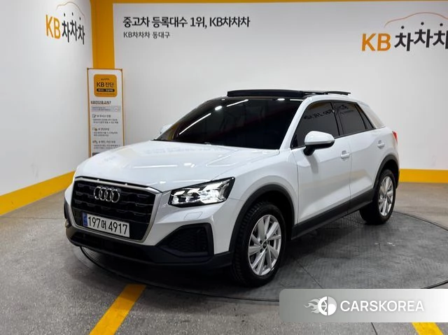 Audi Q2 2023 Белый из Кореи