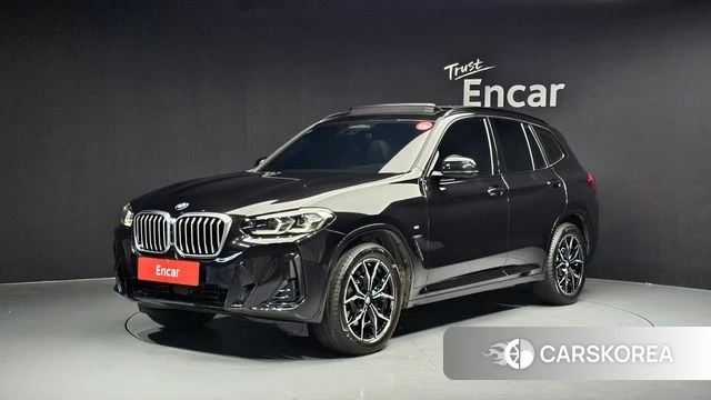 BMW X3 (G01) 2024 Черный из Кореи