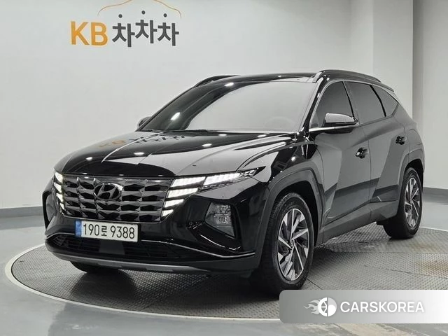 Hyundai Tucson Hybrid (NX4) 2022 Черный из Кореи