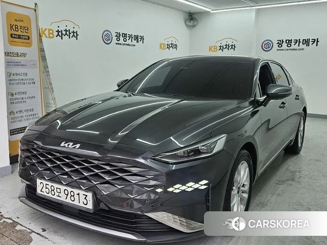 Kia K8 2021 Серый из Кореи