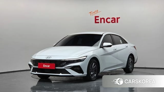 Hyundai The New Avante Hybrid (CN7) 2025 Белый из Кореи