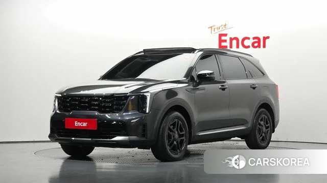 Kia The New Sorento 4th Generation 2023 Серый из Кореи