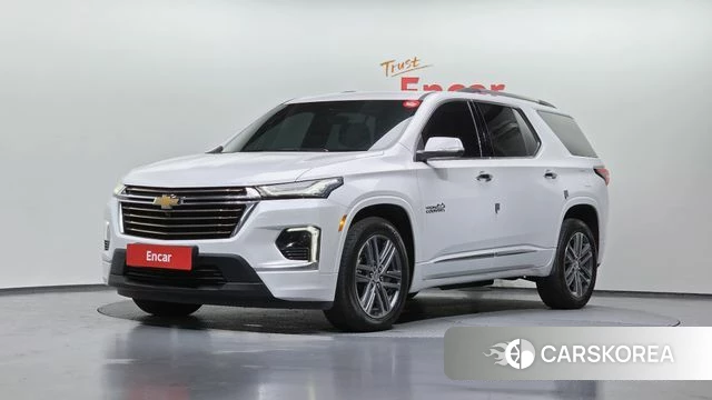 Chevrolet (GM Daewoo) Traverse 2022 Белый из Кореи